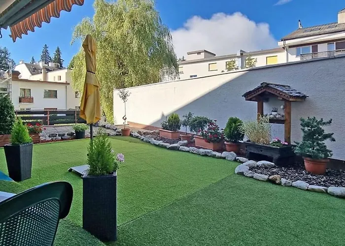 Hyper Central, Ideal Pour Couple Ou Petite Famille, Parking Couvert Appartement Crans-Montana