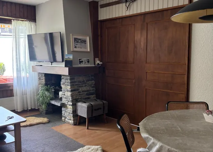 Hyper Central, Ideal Pour Couple Ou Petite Famille, Parking Couvert * Crans-Montana