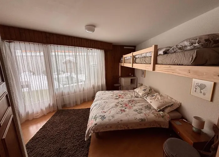 Appartement, Hyper Central, à 2 Min Des Pistes Et De Le Reste, Parking Couvert Crans-Montana